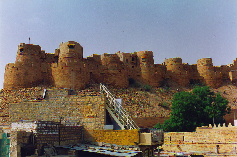 The turrets of Jaisalmer Fort