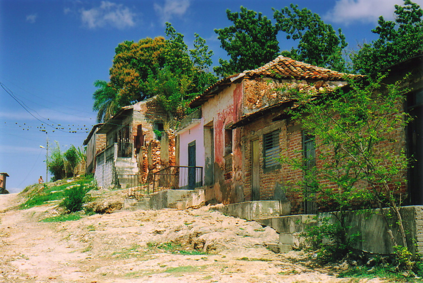 A house in the back streets of Trinidad