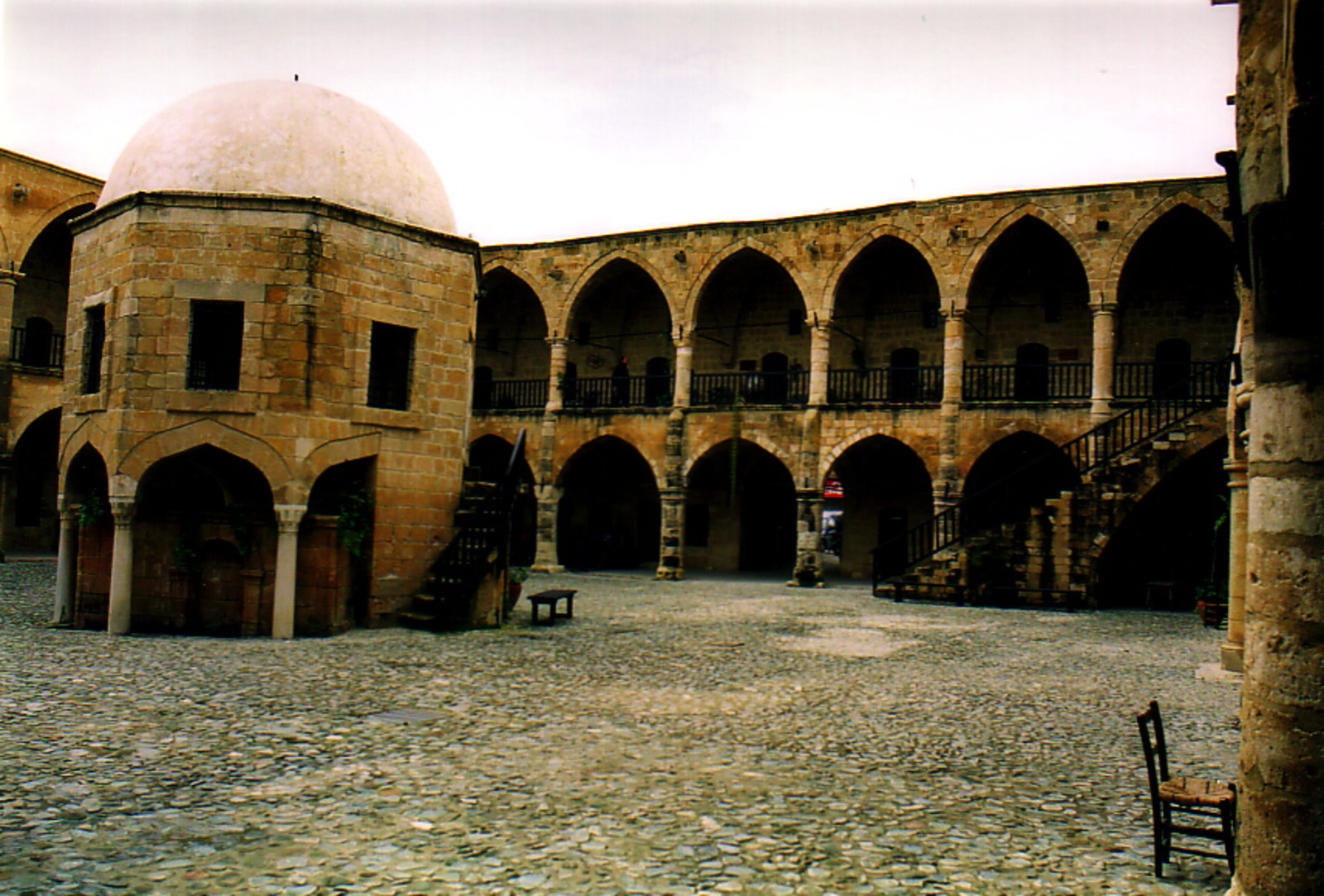 The Büyük Han in North Nicosia