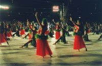 Dancing at the Bastille Day fête