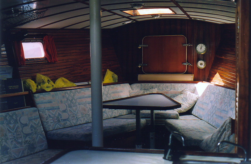 The fore cabin on Zeke