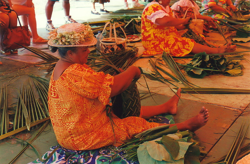 A basket-weaving contest