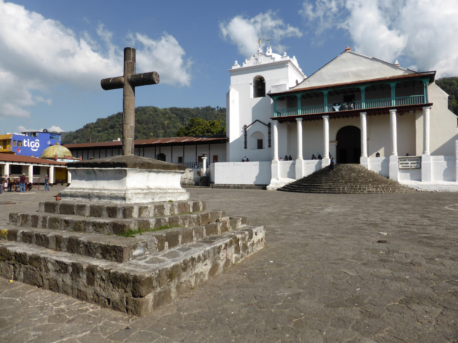 The church in Santiago Atitlán