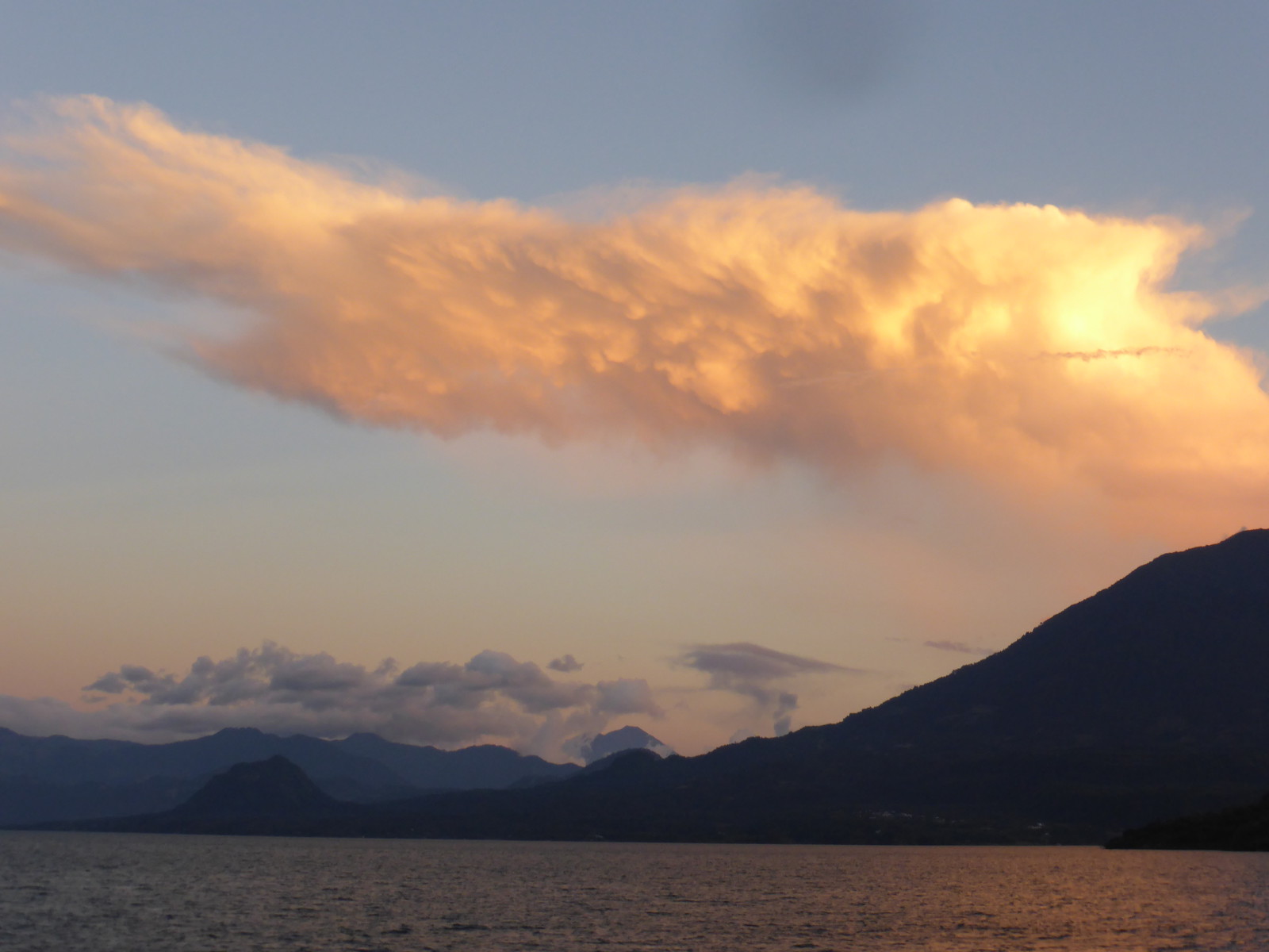 The sunsets over Lago de Atitlán are wonderful