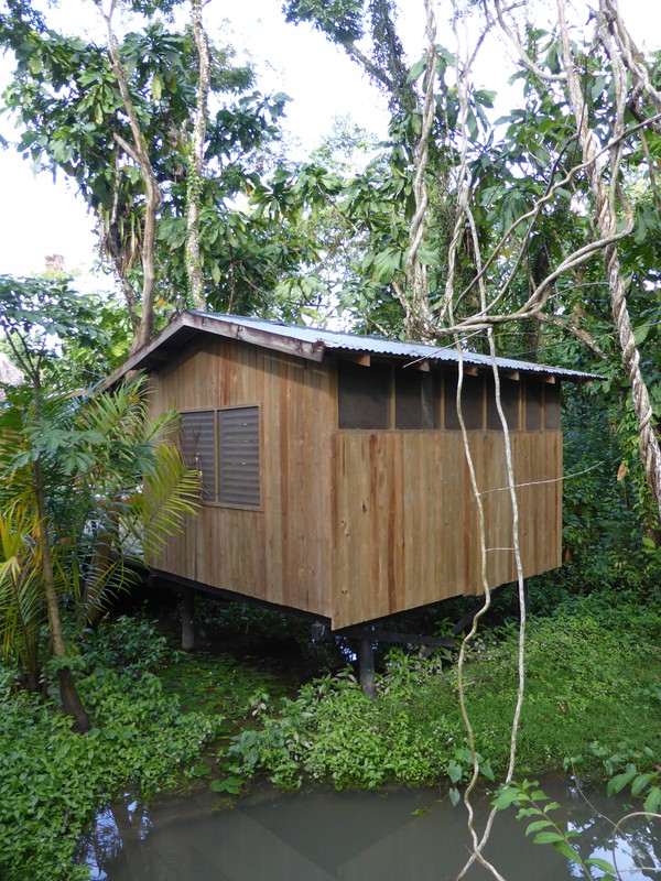 Our cute little swamp hut in Hotel Kangaroo