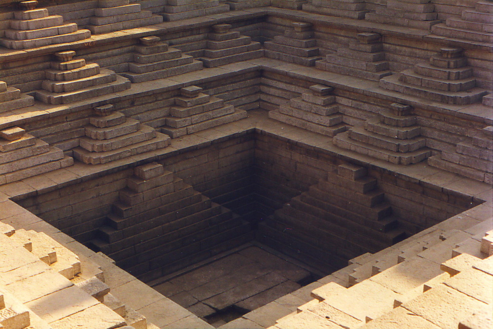 A Stone Bathing Ghat In The Middle Of The Desert, Originally Filled By ...