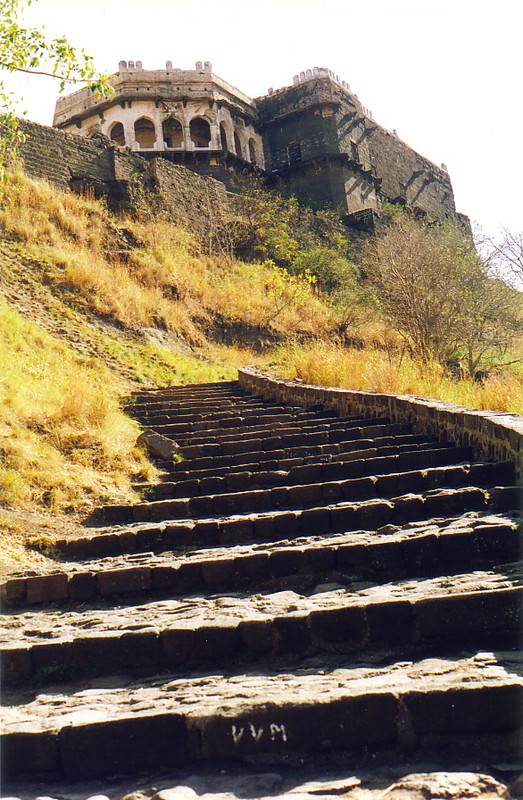 The steps to the citadel of Daultabad