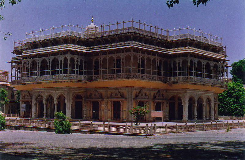 A building inside Jaipur City Palace