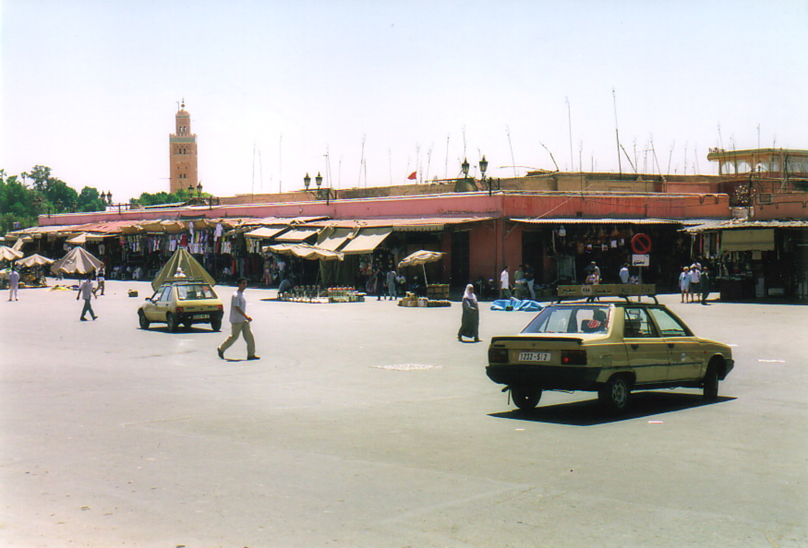 The western end of the Djemaa el-Fna